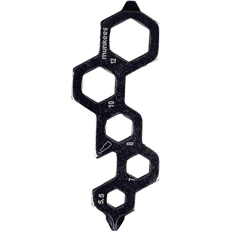 Брелок-мультиинструмент Munkees 2539 Tool Caterpillar Black