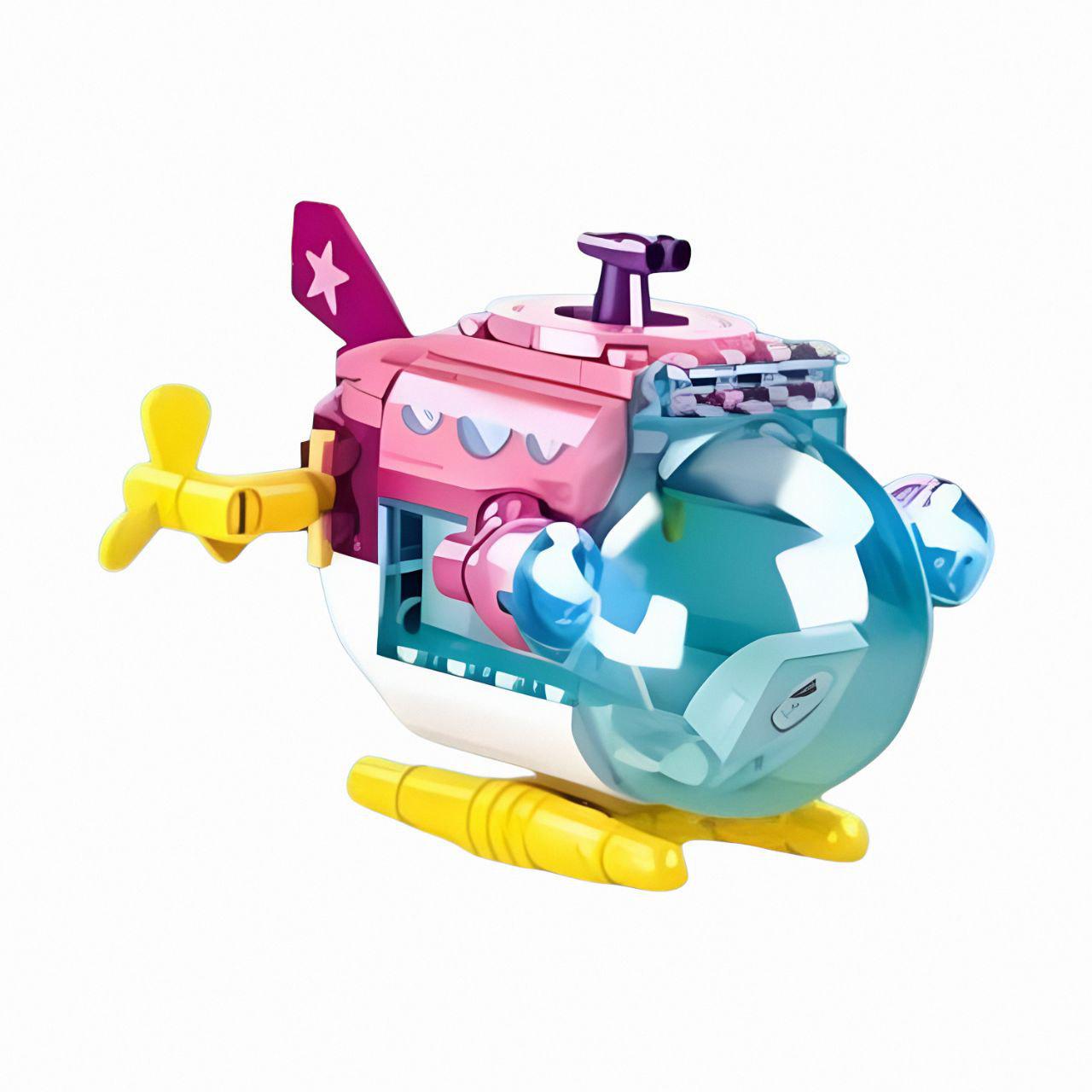 Конструктор Sluban M38-B0921 Подлодка с фигуркой Разноцветная (27816516)