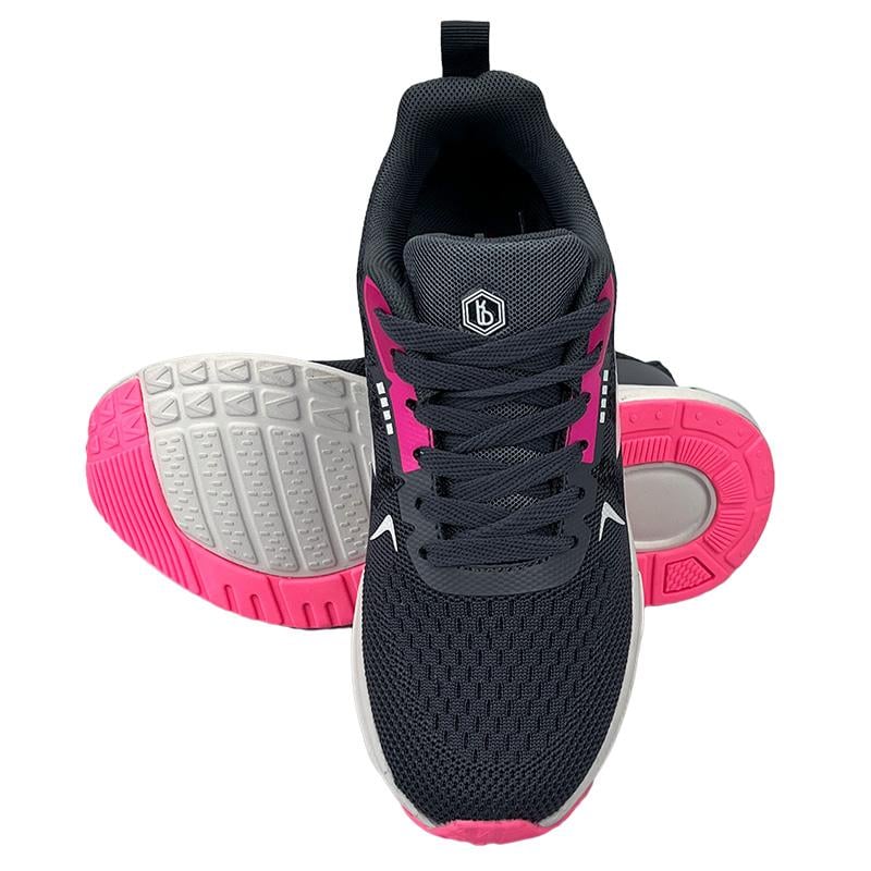 Кроссовки женские текстильные 20501-2 p. 39 25 см Серо-розовый