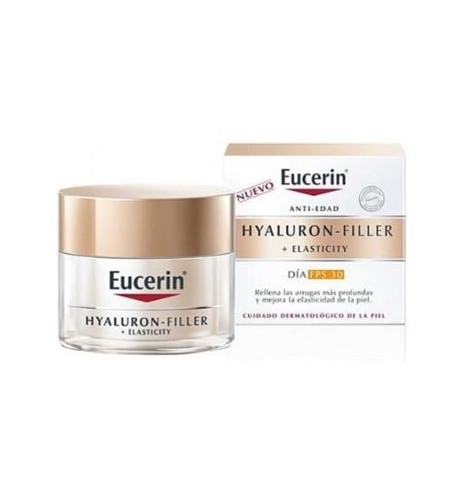 Крем для обличчя денний проти зморшок Eucerin Hyaluron-Filler + Elasticity Day Cream SPF30 50 мл (2781671159)