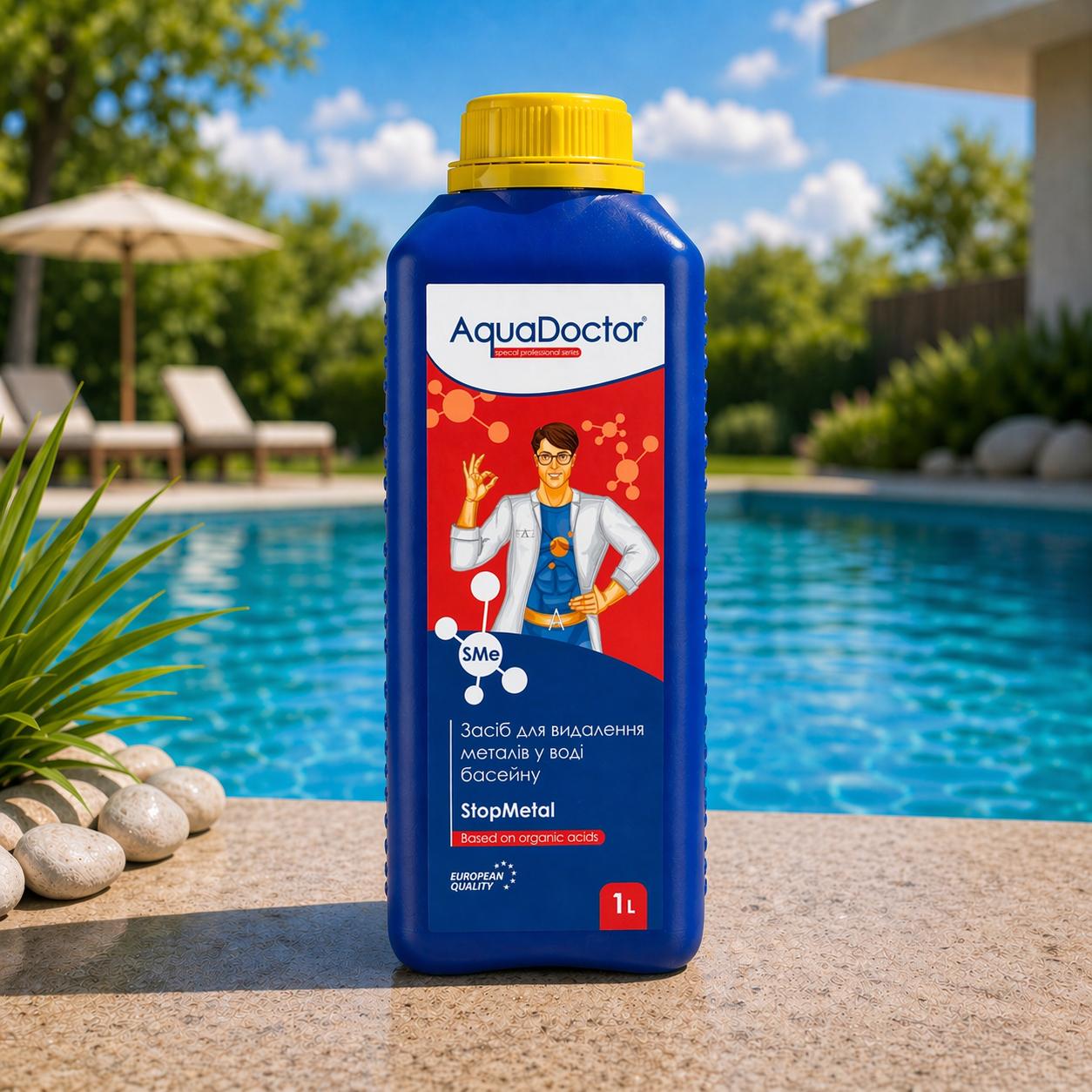 Средство для удаления металлов AquaDoctor SMe StopMetal 1 л (20269)