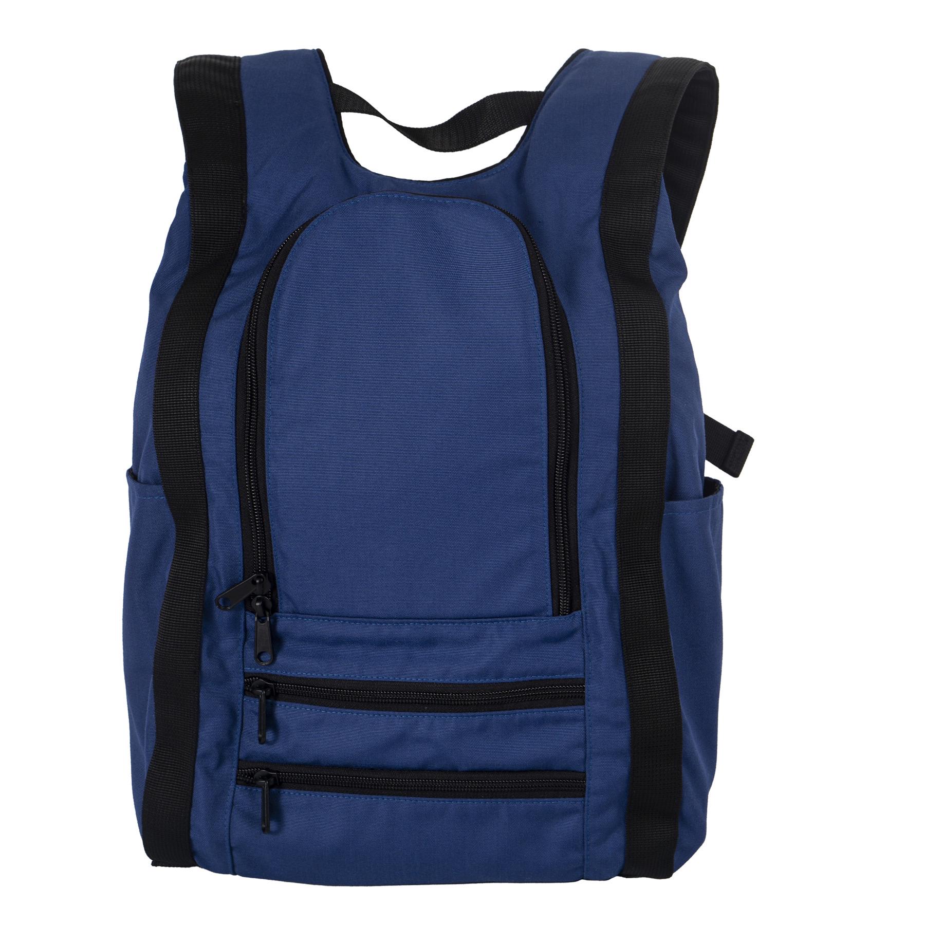 Рюкзак-антикрад OOLOO Капля 45х27х14 см Синий (2875)