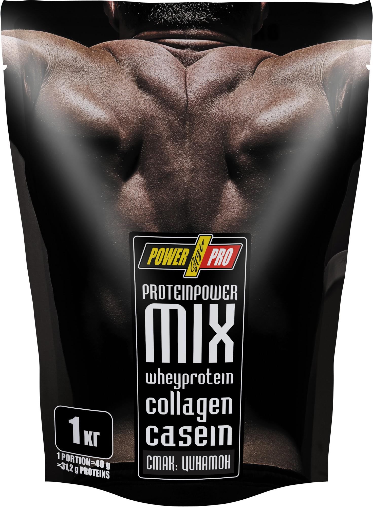 Протеин Power Pro Protein Mix 1 кг Цинамон