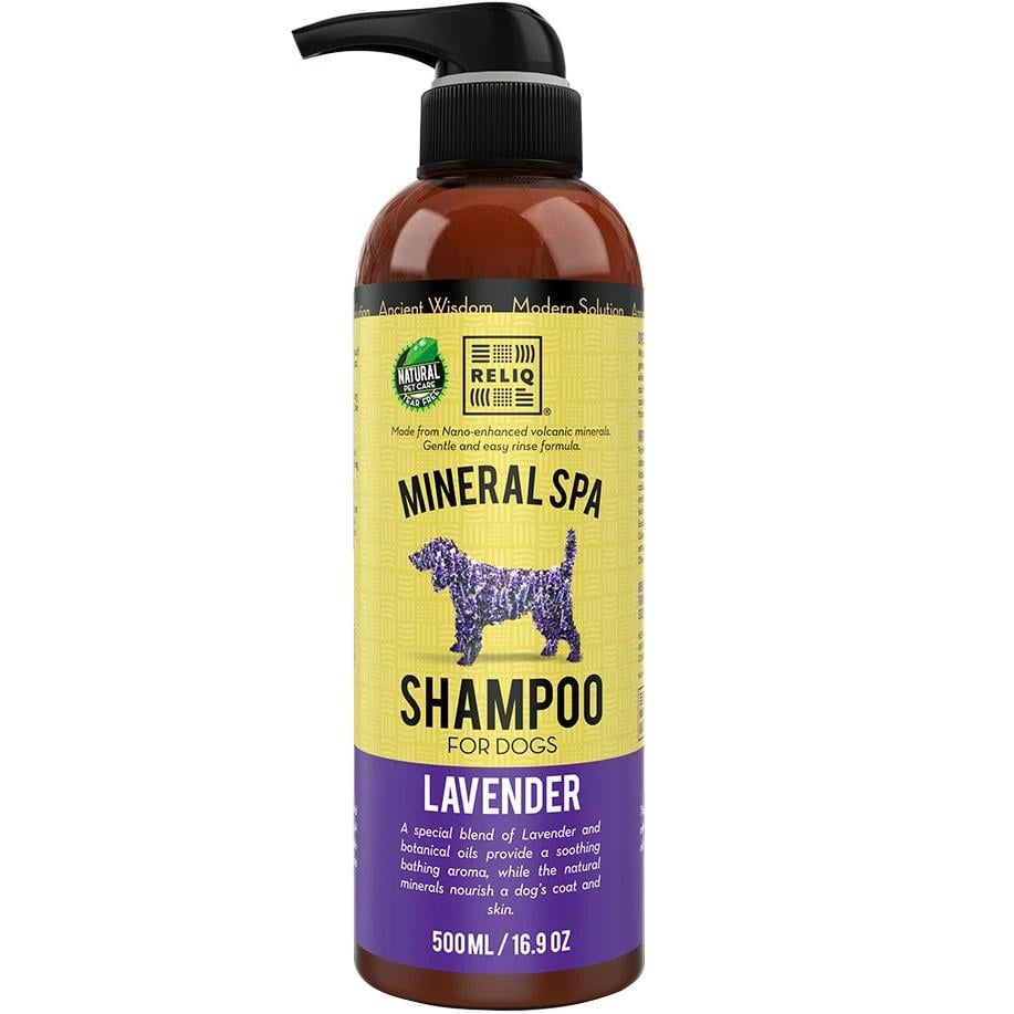 Шампунь Reliq Mineral Spa Lavender Shampoo для собак с экстрактом лаванды 500 мл (S500-LAV)