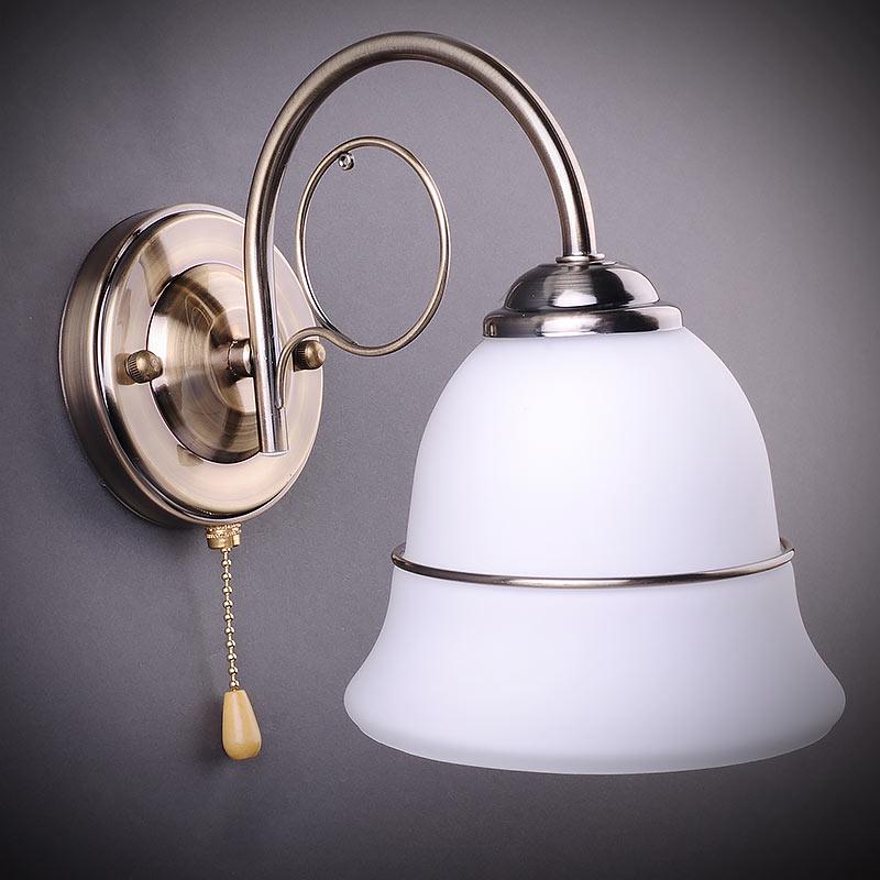 Бра настенное Light House DL-17236/1W   Бронзовый