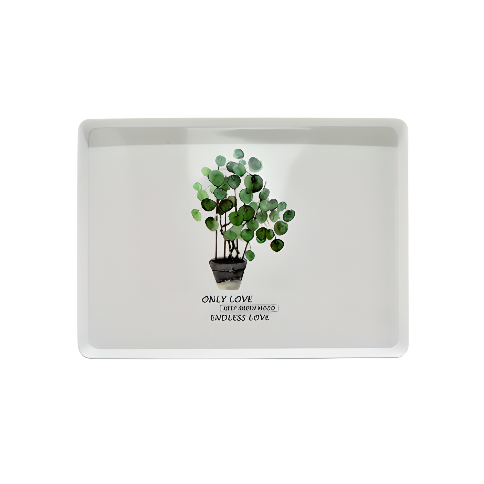 Поднос меламиновый Stenson TD00645 прямоугольный 40х29х2,5 см