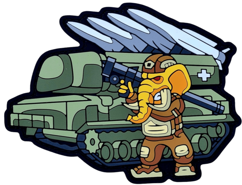 Патч Слон FM ЗРВ ПВО (PATCH-0293)