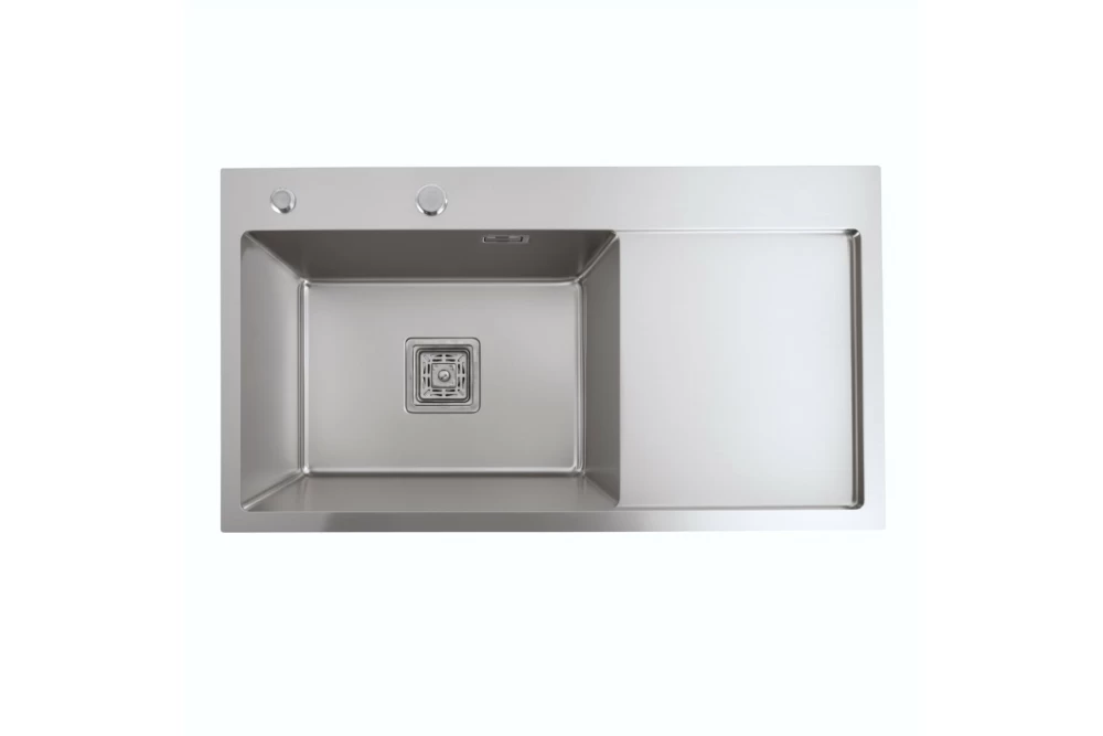 Мийка для кухні Platinum Handmade L 780x430x220 мм (374832) Мийка для кухні Platinum Handmade L 780x430x220 мм (374832)