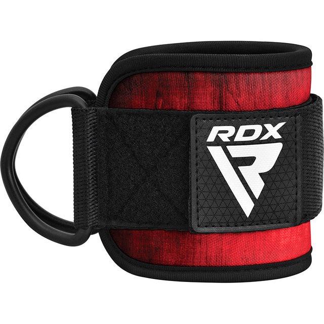 Манжеты на щиколотке RDX A4 Gym Ankle Pro Red Pair (A-013145) - фото 2
