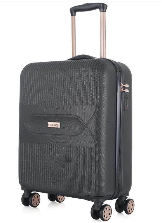 Чемодан SEMI LINE T5787-1 20" S Black (DAS302968)