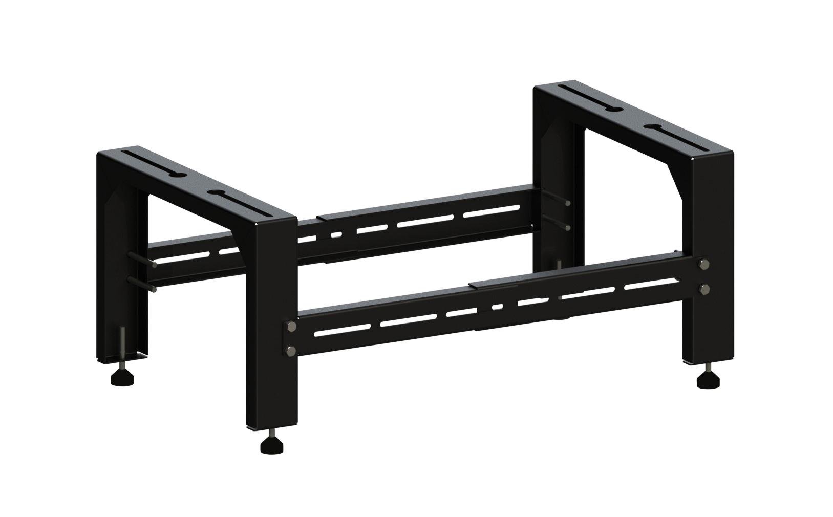 Подставка Kolchuga для наружного блока теплового насоса/кондиционера регулируемая 600х420х318 мм Черный (1398878260)