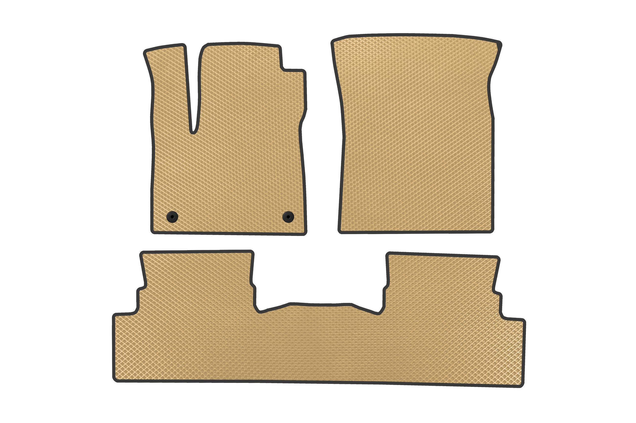 Коврики в автомобиль EVA Digital Designs для Opel Grandland X 2017- гг. этилвинилацетат Бежевый (183713)