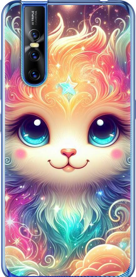 Чехол на Vivo V15 pro Сказочный котенок (5813t-1763-42517)