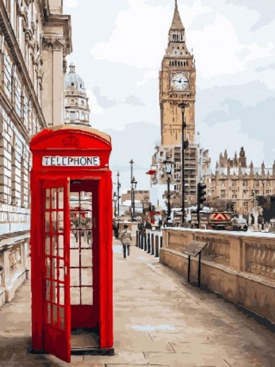 Картина по номерам Brushme Символы Лондона 40х50 см (BRM26716)