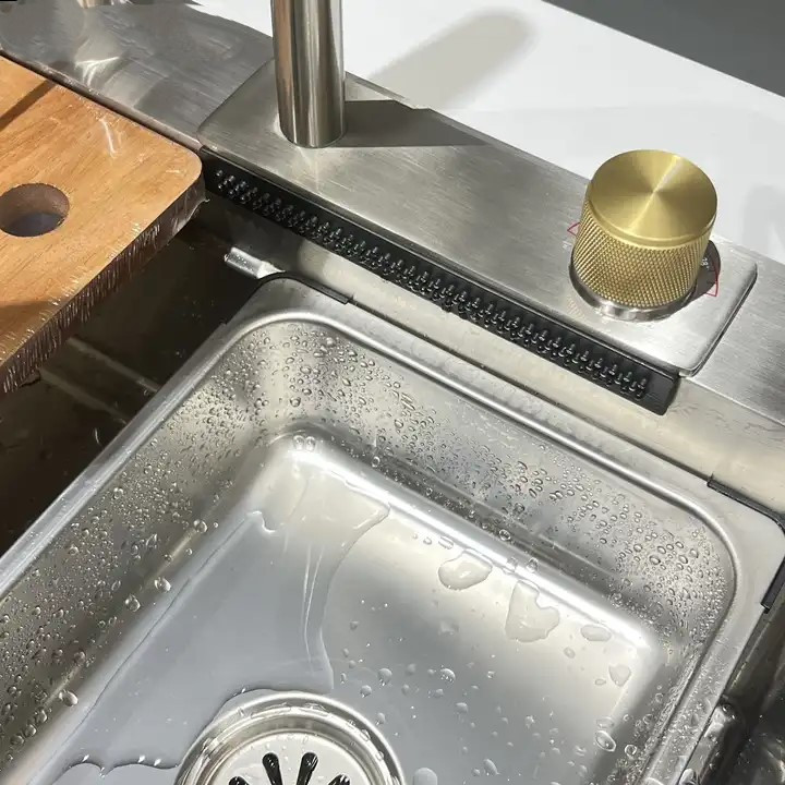 Кухонна раковина з неіржавкої сталі багатофункціональна Sink 8045 800x450x210 мм (482019414) - фото 2 Кухонна раковина з неіржавкої сталі багатофункціональна Sink 8045 800x450x210 мм (482019414) - фото 2