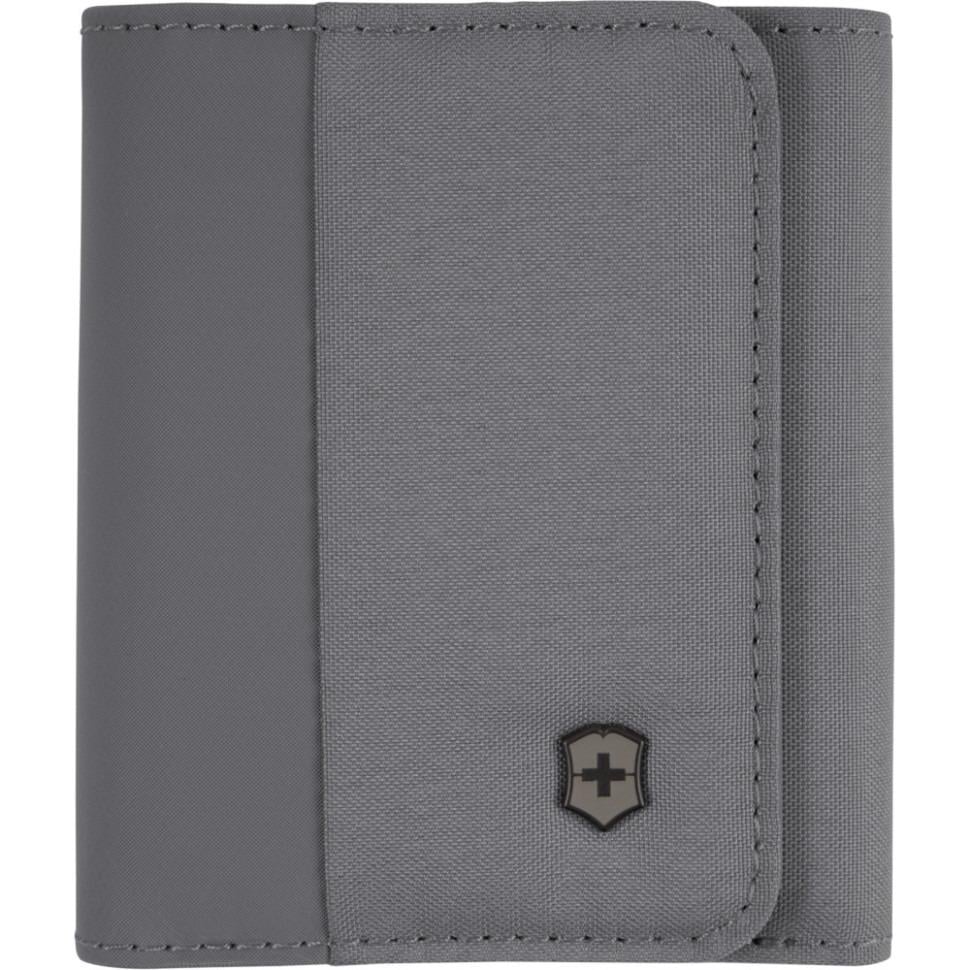 Портмоне Victorinox Travel Essentials Tri Fold 10x9x2 см Frost Grey (Vt653366)