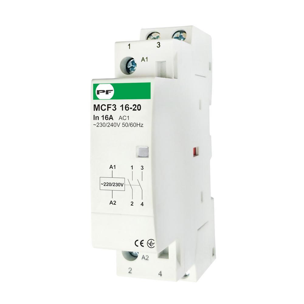 Контактор модульный PROMFACTOR MCF3 16-20 2P (MCF31620230)