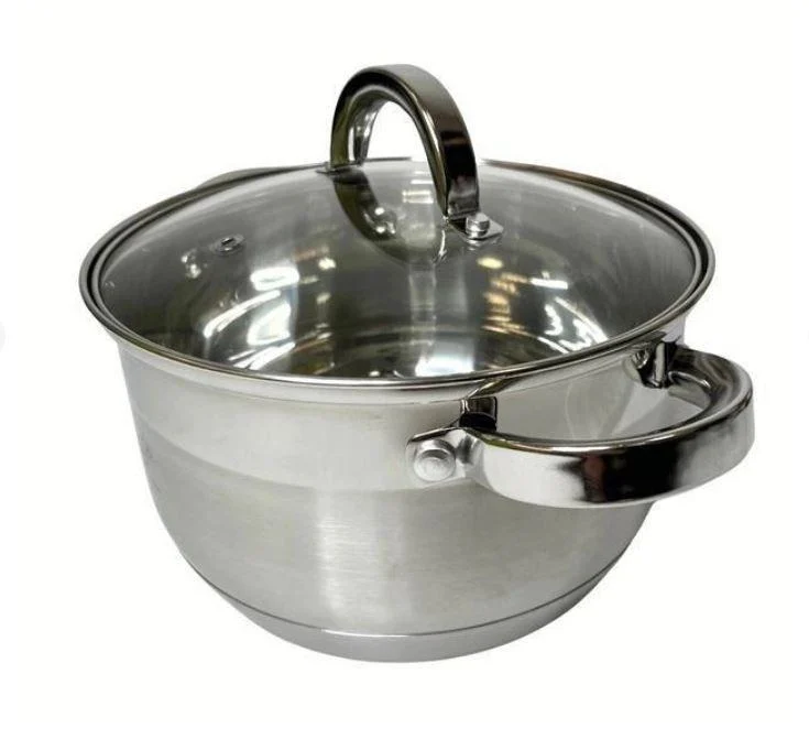 Каструля з кришкою German Family GF-2051 з нержавіючої сталі 6 л (GF-2051) - фото 2 Каструля з кришкою German Family GF-2051 з нержавіючої сталі 6 л (GF-2051) - фото 2