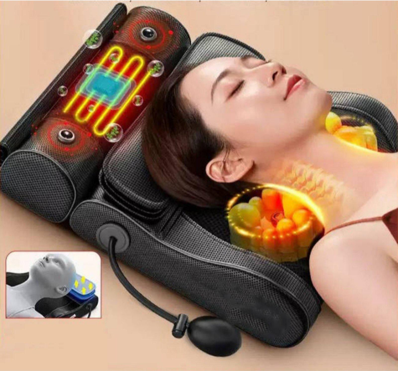 Подушка масажна Faercon F1-40 для спини та шиї роликовий масаж та підігрів - фото 14 Подушка масажна Faercon F1-40 для спини та шиї роликовий масаж та підігрів - фото 14