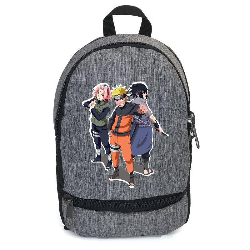 Школьный рюкзак Cappuccino Toys Naruto-012 12,5 л Серый (1381809867)