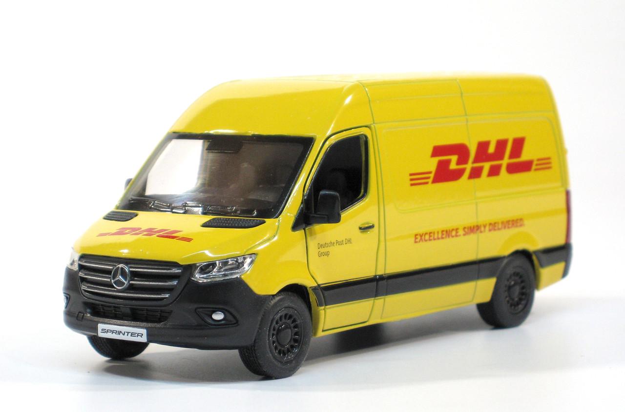 Машинка Kinsmart металева KT5429W Mercedes-Benz Sprinter DHL Edition