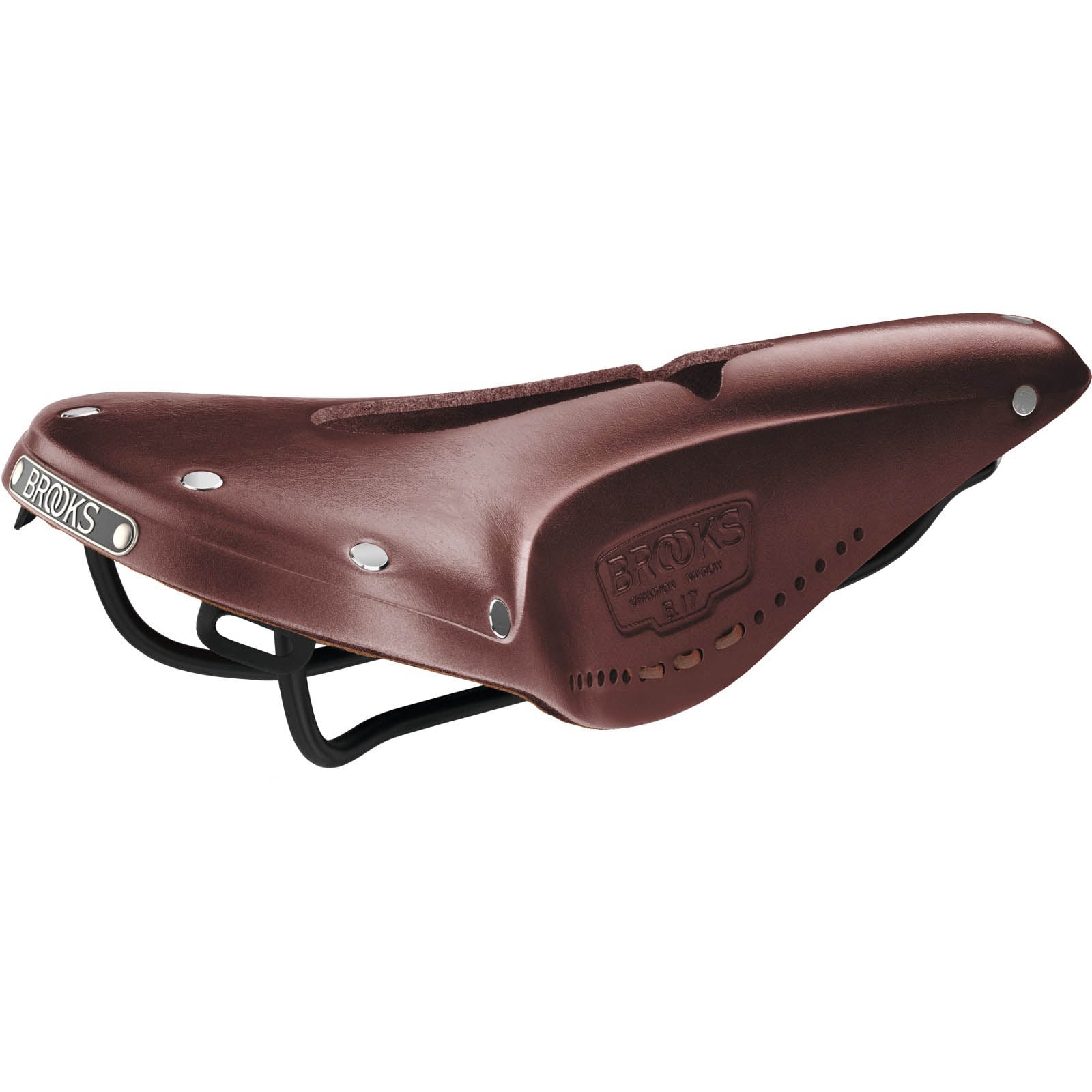 Седло велосипедное Brooks B17 Narrow Carved Коричневый (1007-006297)