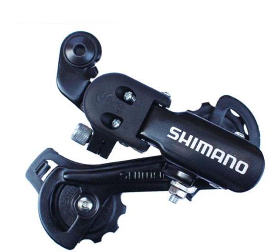 Задний переключатель под болт Shimano RD-TZ31 Черный