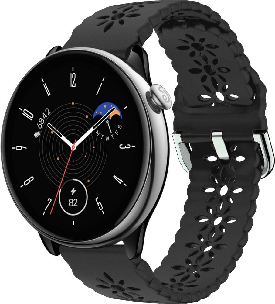 Ремінець Trase для Amazfit GTR Mini Black (33645-2B) Ремінець Trase для Amazfit GTR Mini Black (33645-2B)