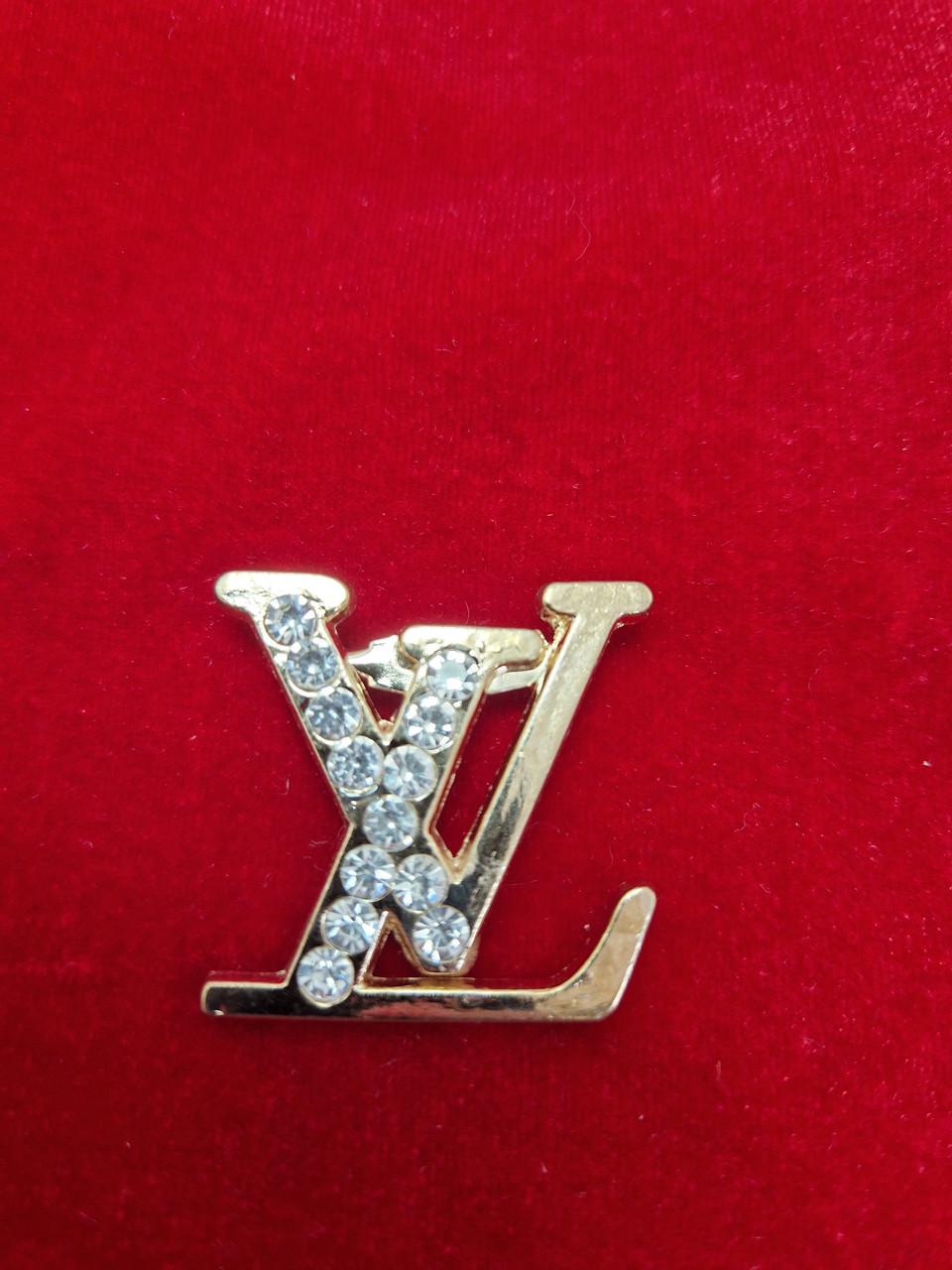 Брошь эмблема Louis Vuitton Золотистый (1862856197)