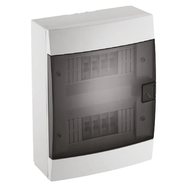 Щит распределительный HOROZ ELECTRIC 600-000-240 Teb 24/2x12 IP40 для накладного монтажа пластик Белый (26850509)