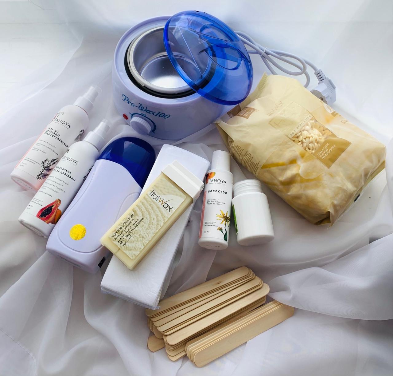 Набор для депиляции Ital Wax Макси с воском 1000 г