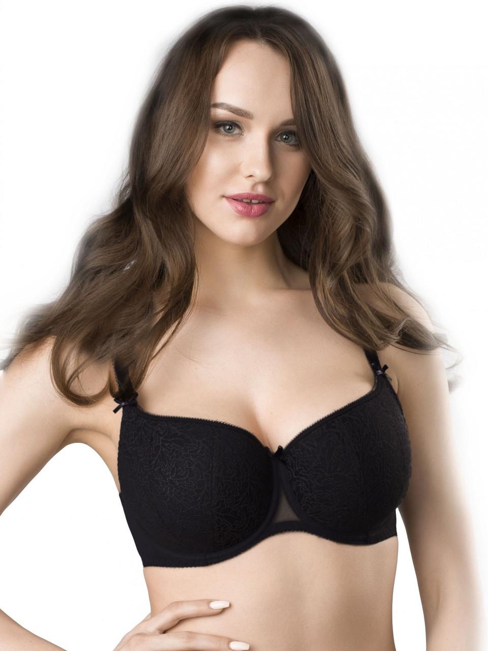 Бюстгальтер балконет Honey H32-16-L Nero 75C Чорний (1825200300)