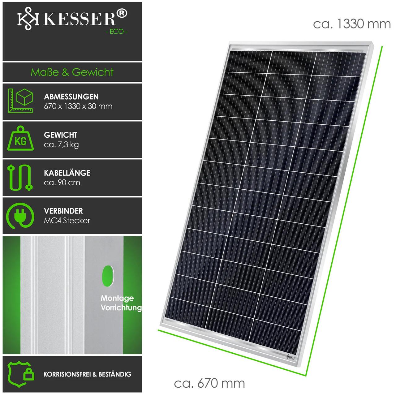 Сонячна панель фотоелектрична KESSER 150 Вт - фото 3 Сонячна панель фотоелектрична KESSER 150 Вт - фото 3