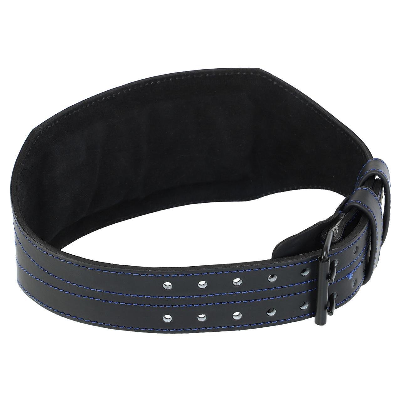 Пояс атлетический кожаный VELO VL-9742 110-125 см с подкладкой для спины XXL спинка 15 см (2532848527)