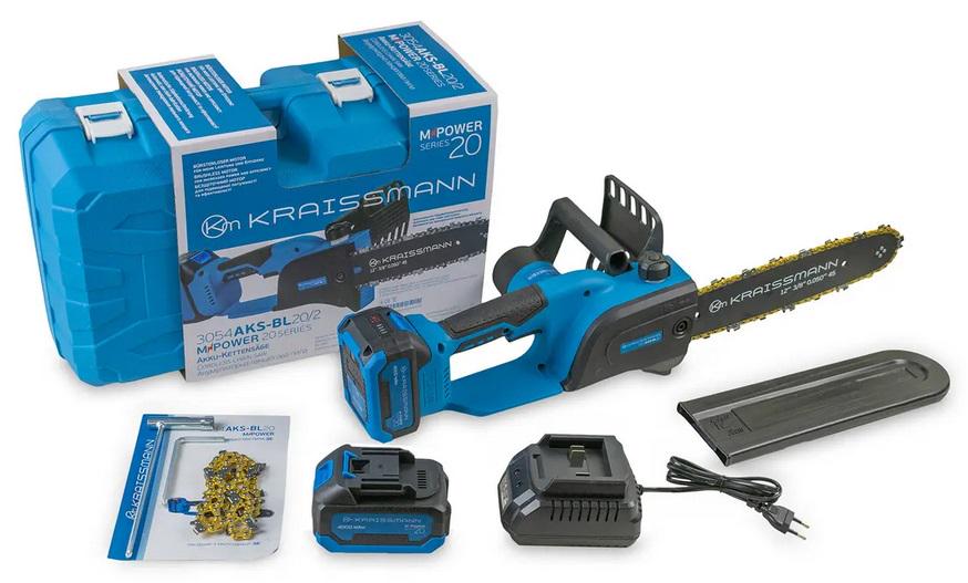 Цепная пила KRAISSMANN 3054 AKS-BL 20/2 аккумуляторная