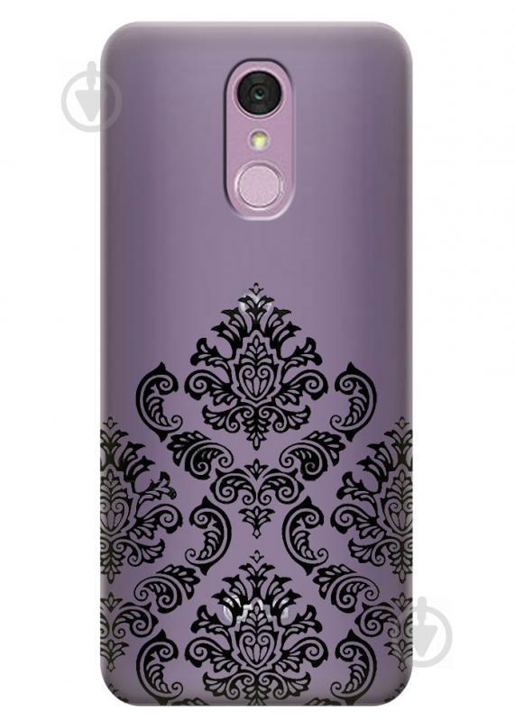 Прозрачный силиконовый чехол iSwag для LG Q7 с рисунком - Мандала (H521) Прозрачный силиконовый чехол iSwag для LG Q7 с рисунком - Мандала (H521)