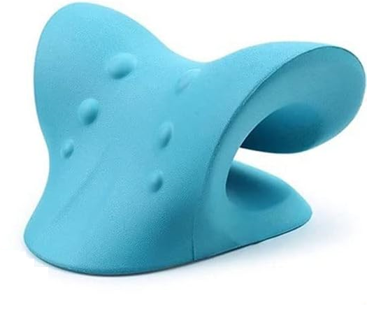 Подушка массажная для шеи и спины Massage Pillow EVA Голубой (H41-EVA)