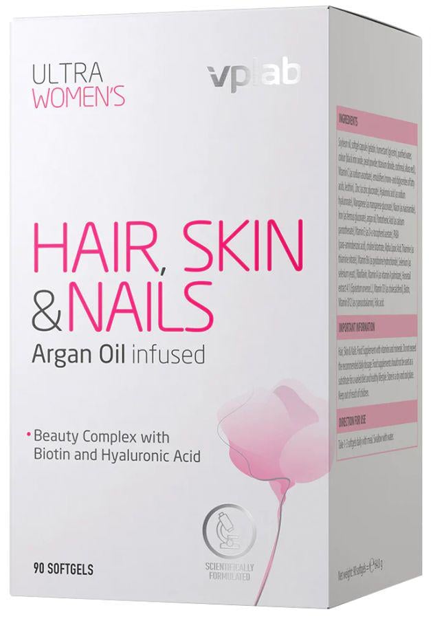 Витамины Vp Lab Ultra Women's Hair Skin Nails 90 softgels (00000038419)