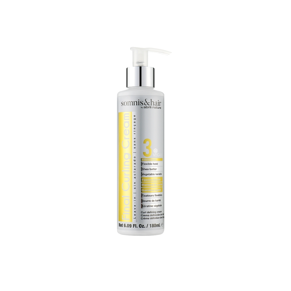 Крем для в'юнкого волосся Somnis & Hair Final Curling Cream 180 мл (054)