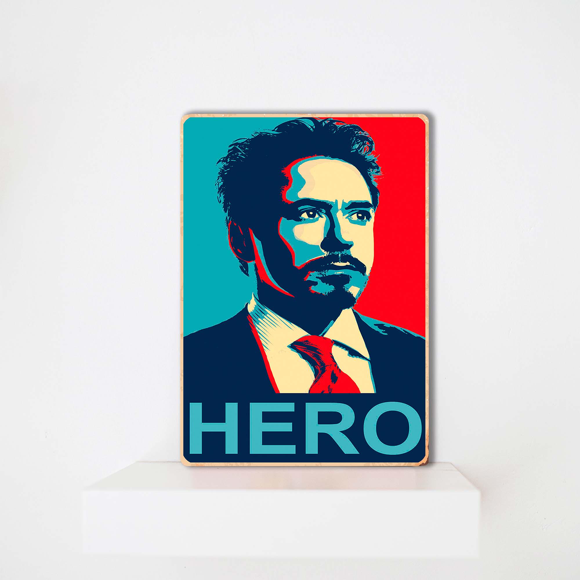 Постер деревянный Bramble "Hero" (PSTRSBRMBL164)