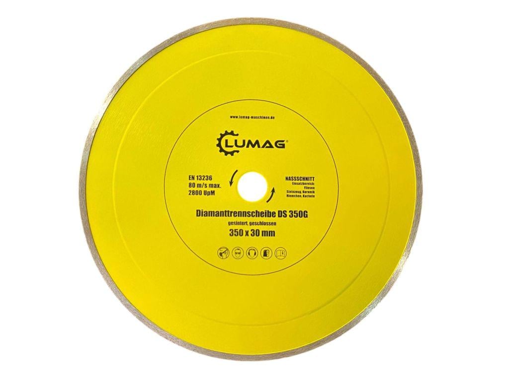 Диск алмазный Lumag DS350G сплошной 350 мм
