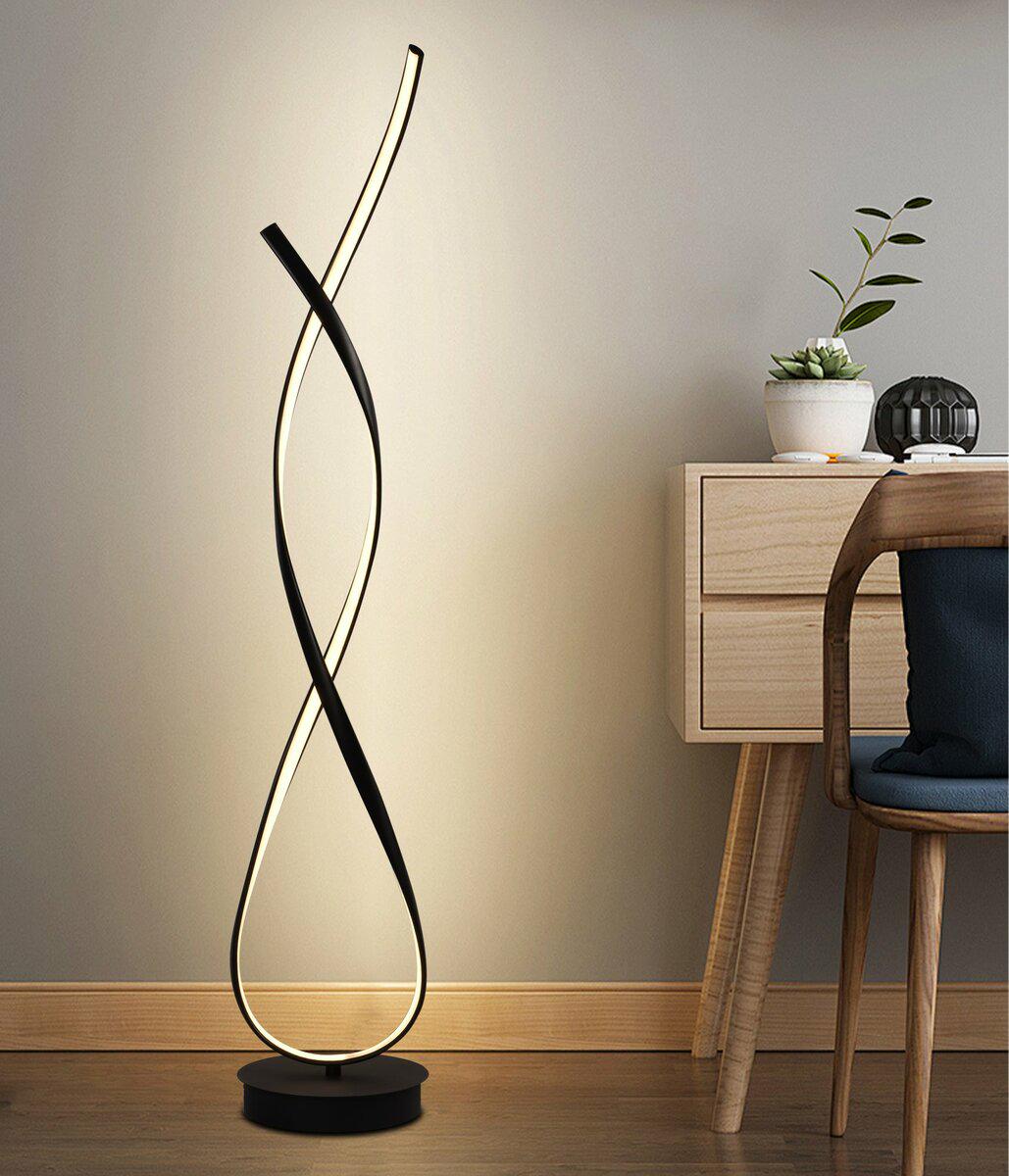 Торшер світлодіодний Light House SRS-20282/BK 78W Чорний - фото 5