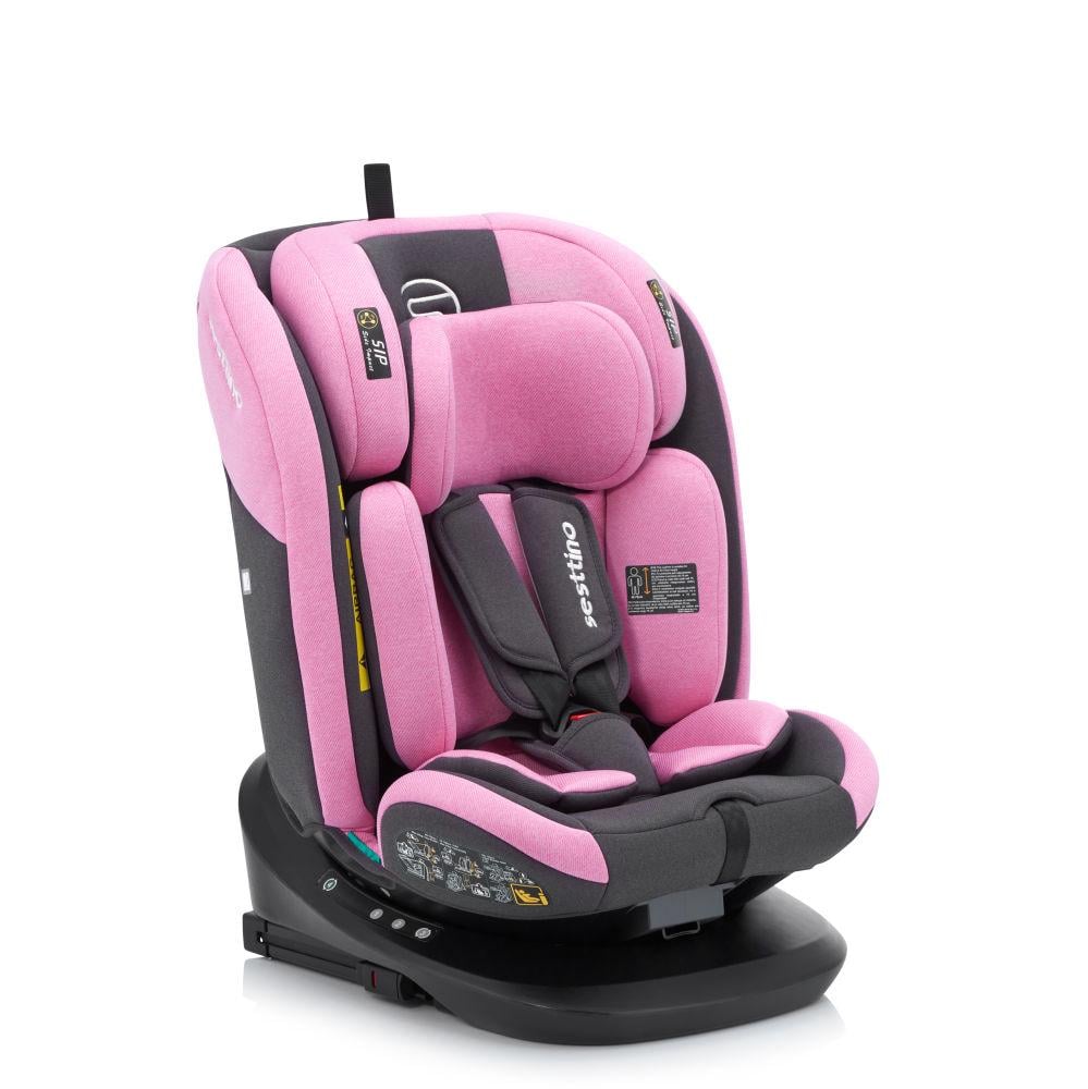 Автокрісло Sesttino Oktagon Pro Isofix 0-36 кг Pink