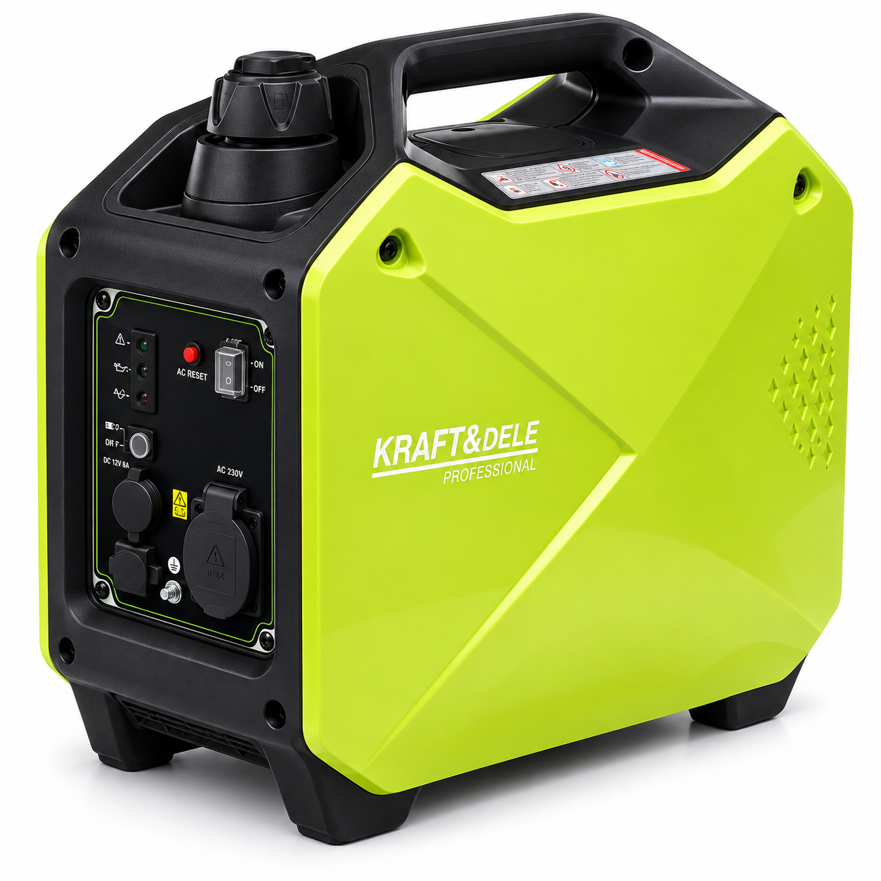 Генератор бензиновый инверторный KRAFT&DELE KD684 1,9/2,1 кВт 230V чистая синусоида/ECO (001)