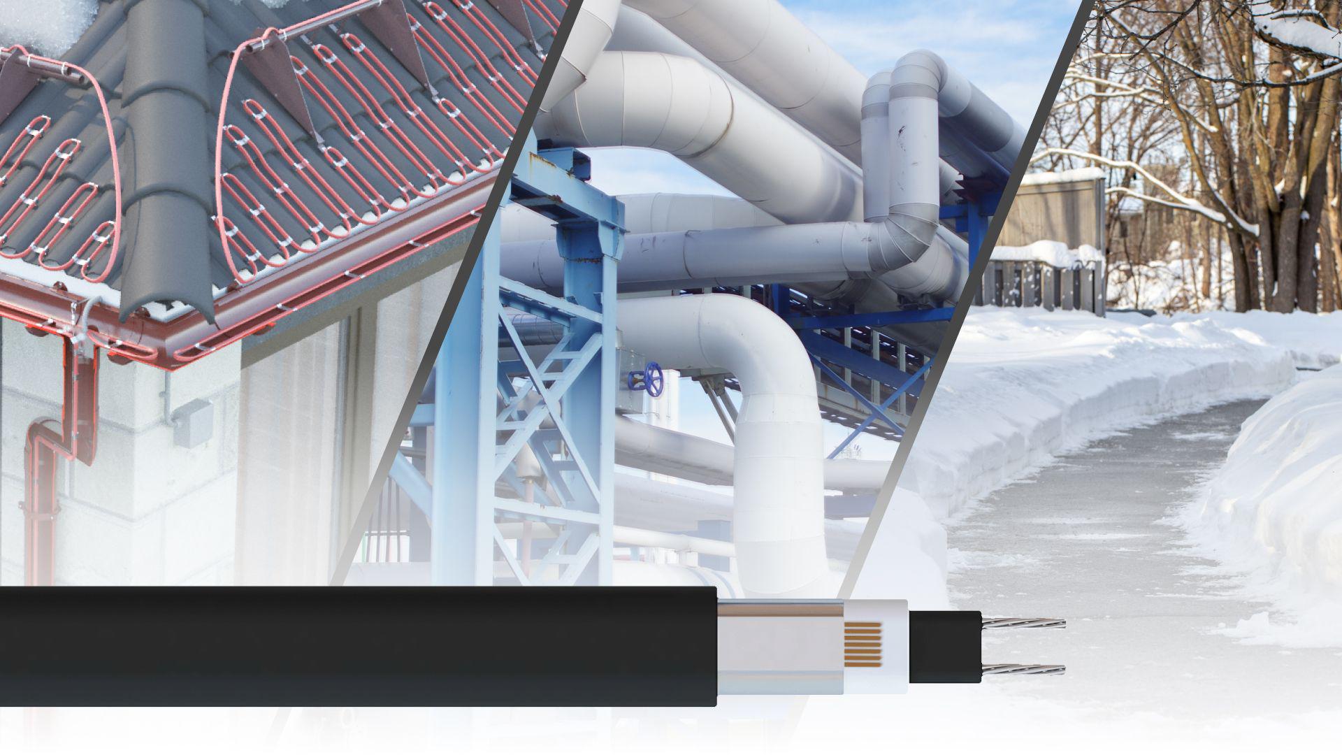 Система захисту труб від замерзання OneKeyElectro 64 Вт/м, 2м - фото 6