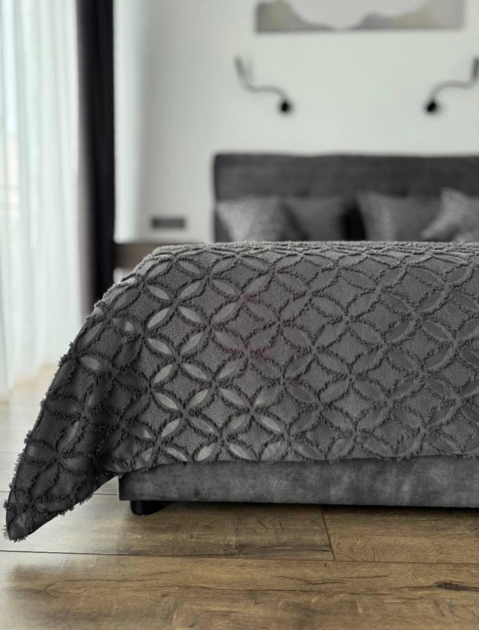 Покрывало Фрея 260х250 см Графитовый (21621)