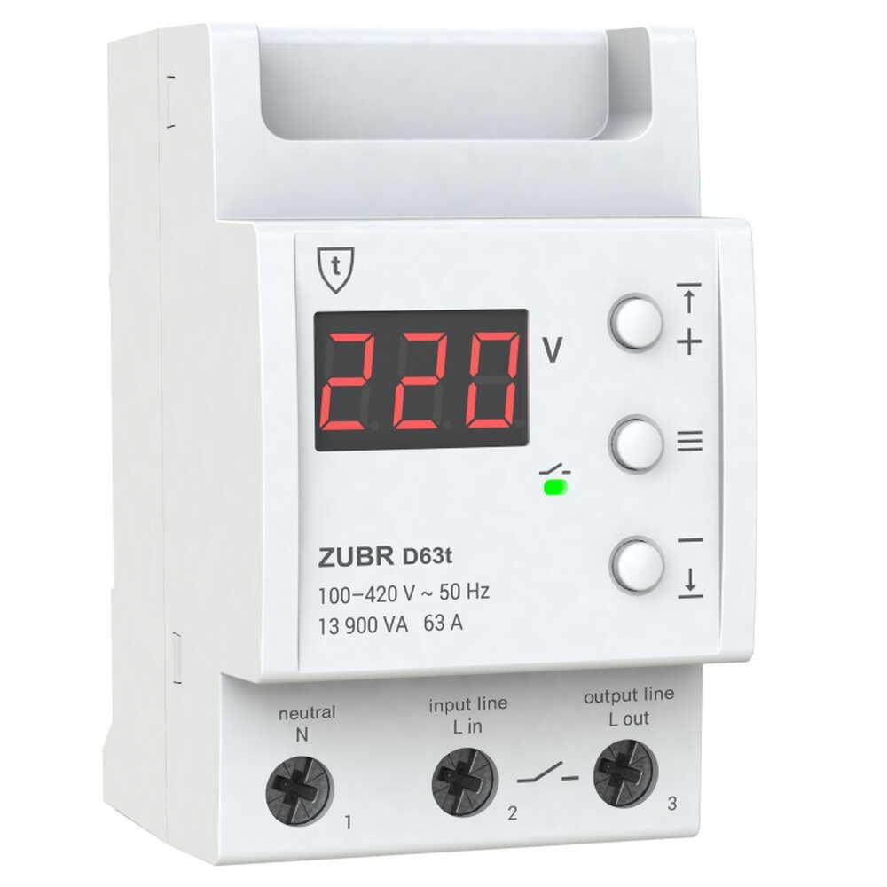 Реле напряжения ZUBR D63t (2866220758)
