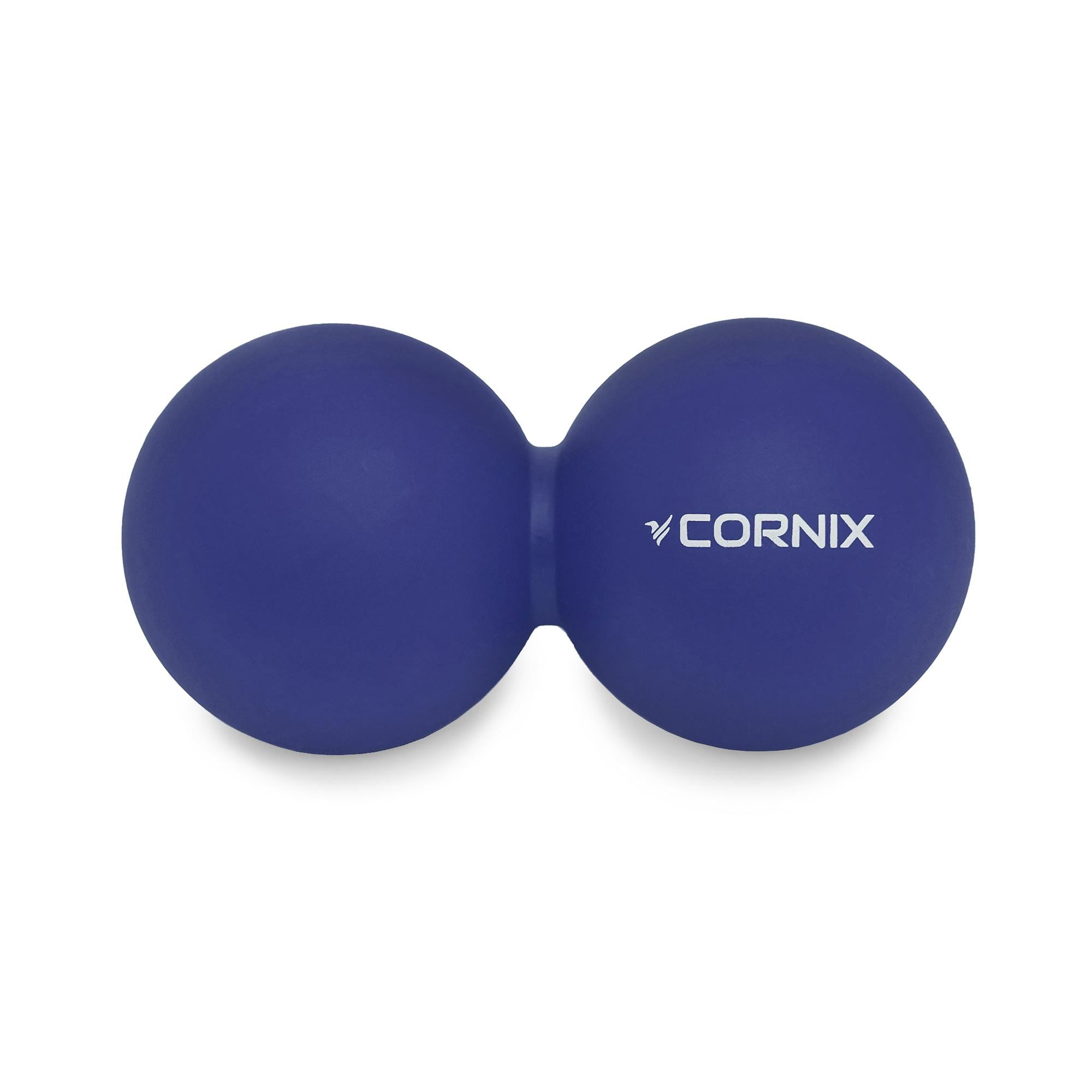 Массажный мяч Cornix Lacrosse DuoBall XR-0109 6,3x12,6 см Navy Blue (25801960)