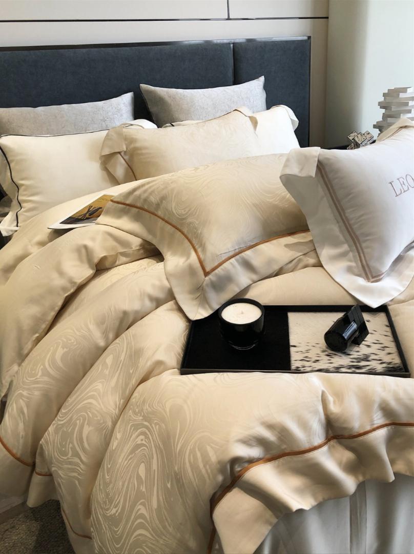 Комплект постільної білизни Tensel Charmeuse Home євро 200х230 см/50х70 см (0006) - фото 3 Комплект постільної білизни Tensel Charmeuse Home євро 200х230 см/50х70 см (0006) - фото 3