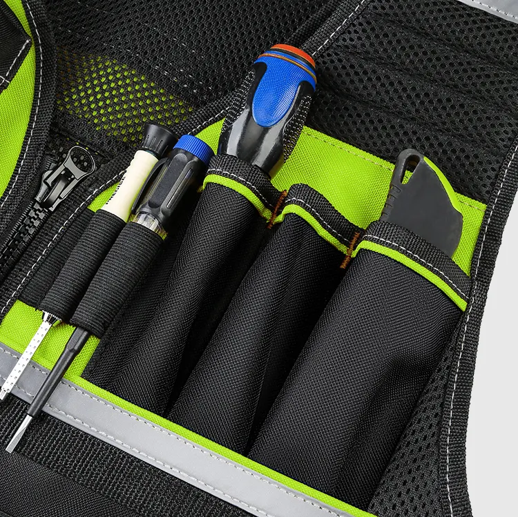 Жилет робочий теслярський JAKAH Чорний - фото 5 Жилет робочий теслярський JAKAH Чорний - фото 5